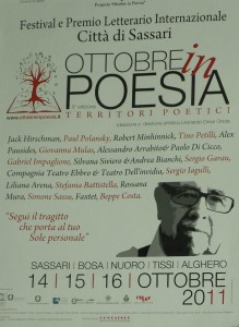 Festival Ottobre in Poesia 2011